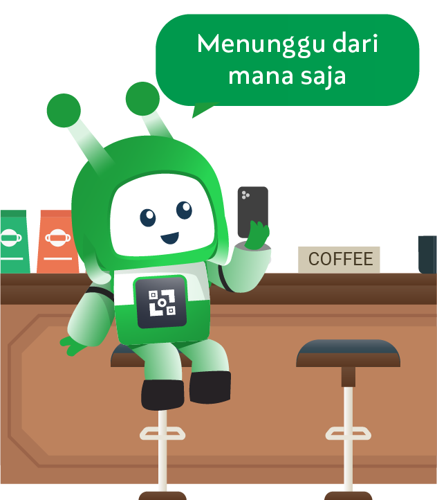 Menunggu dari mana saja