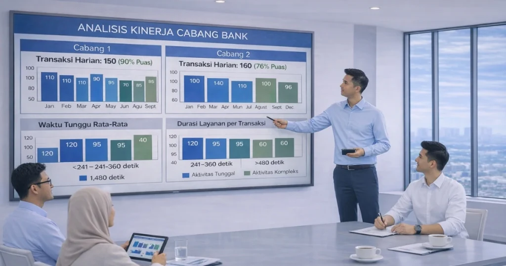AntrePintar - Saatnya mengukur kinerja cabang dengan data.